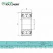 Rodamiento de bolas 3200-ZZ-ATN9-KML