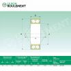 Rodamiento de bolas 3201-2RS-INOX