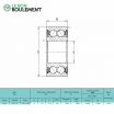 Rodamiento de bolas 3201-2RS-ATN9-KML