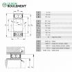 Rodamiento de bolas 3202-BD-2HRS-TVH-C3-FAG