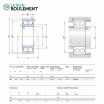 Rodamiento de bolas 3216-A-SKF