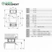Rodamiento de bolas 3302-BD-2HRS-TVH-FAG