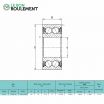 Rodamiento de bolas 3304-2RS-ATN9-KML