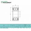 Rodamiento de bolas 3307-ZZ-ATN9-KML