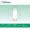 Rodamiento de bolas 3308-2RS-C3