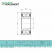 Rodamiento de bolas 3309-2RS-ATN9-KML