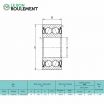 Rodamiento de bolas 3309-ZZ-ATN9-KML