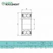 Rodamiento de bolas 3310-2RS-ATN9-KML