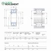 Rodamiento de bolas 3322-A-SKF