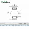 Rodamiento de bolas S3305B-2RS-ZEN