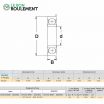 Rodamiento de bolas SFR133-2Z-ZEN