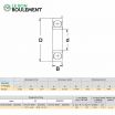 Rodamiento de bolas SFR1-5-2Z-ZEN