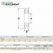 Rodamiento de bolas SFR144-2Z-ZEN