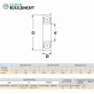 Rodamiento de bolas SFR2-5-2Z-ZEN