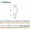 Rodamiento de bolas SFR156-2Z-ZEN
