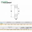 Rodamiento de bolas SFR3-2Z-ZEN