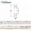 Rodamiento de bolas SFR188-2Z-ZEN
