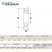 Rodamiento de bolas SFR4-2Z-ZEN