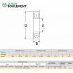 Rodamiento de bolas SFR1810-2Z-ZEN
