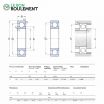Rodamiento de bolas 607-SKF