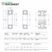 Rodamiento de bolas 619/8-2Z-SKF