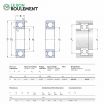 Rodamiento de bolas 623-2Z-C3-SKF