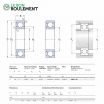 Rodamiento de bolas 628/7-2Z-SKF