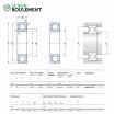 Rodamiento de bolas W628/9-2Z-SKF