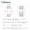 Rodamiento de bolas W628/8-2RS1-SKF
