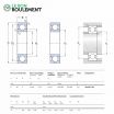 Rodamiento de bolas W628/7-2Z-SKF