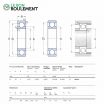 Rodamiento de bolas W626-SKF