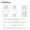Rodamiento de bolas W625-2Z-SKF