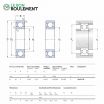 Rodamiento de bolas W624-2Z-SKF