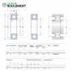 Rodamiento de bolas W619/8-2Z-SKF