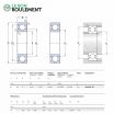 Rodamiento de bolas W619/4-2Z-SKF