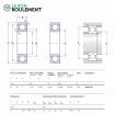 Rodamiento de bolas W609-2Z-SKF