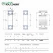 Rodamiento de bolas W608-2Z-SKF