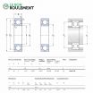 Rodamiento de bolas W607-2Z-SKF