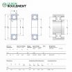 Rodamiento de bolas E2-625-2Z-C3-SKF