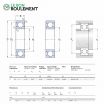 Rodamiento de bolas E2-607-2Z-C3-SKF