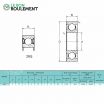 Rodamiento de bolas 689-2RS-KML