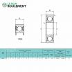 Rodamiento de bolas 686-2RS-KML
