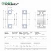 Rodamiento de bolas 634-2Z-SKF
