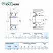Rodamiento de bolas 629-A-4M-C3-E-NSK