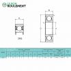 Rodamiento de bolas 629-2RS-C3-KML