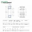 Rodamiento de bolas 618/710-MA-SKF