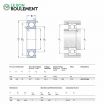 Rodamiento de bolas 618/750-MA-SKF