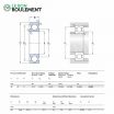 Rodamiento de bolas 61801-SKF