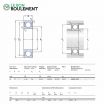 Rodamiento de bolas 61805-2RZ-SKF