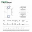 Rodamiento de bolas 61808-2RZ-SKF